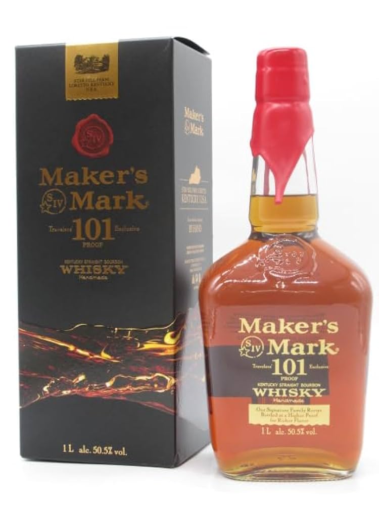 Amazon.co.jp: メーカーズマーク 101プルーフ 50.5度 1000ml